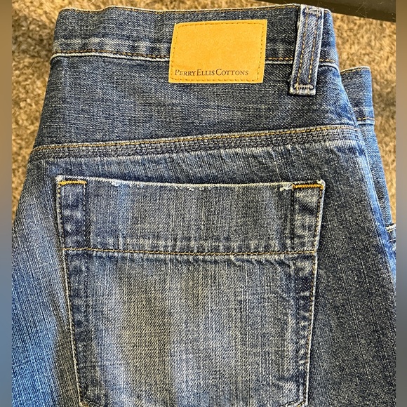 Perry Ellis | Jeans | Perry Ellis Collins Starched Early 200s Vintage ...